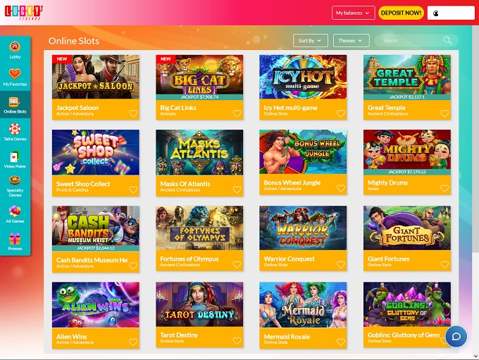 INTRODUCING THE RANGE OF SLOTS AT LUCKY LEGENDS CASINO 1