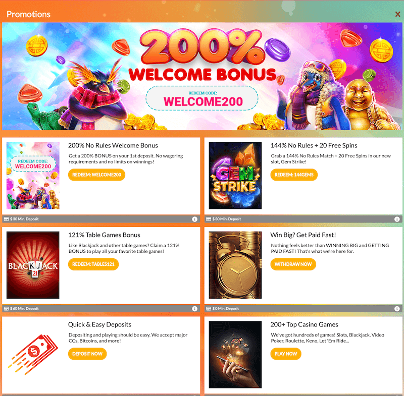 EXPLORE THE GAMING RANGE AT LUCKY LEGENDS CASINO 2